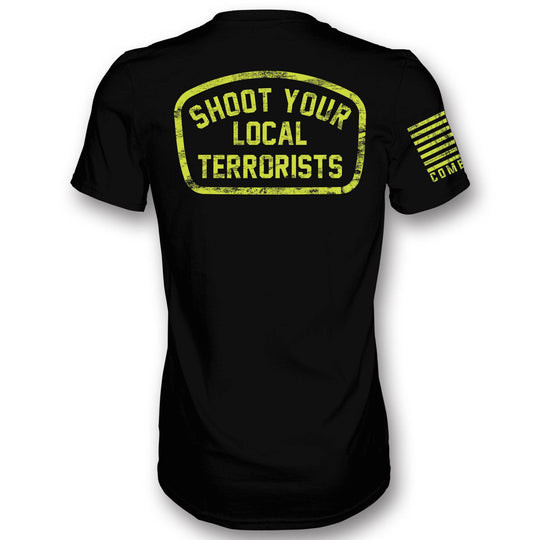 Shoot Your Local Terrorists Men's T-Shirt - One Revolver Surfboards