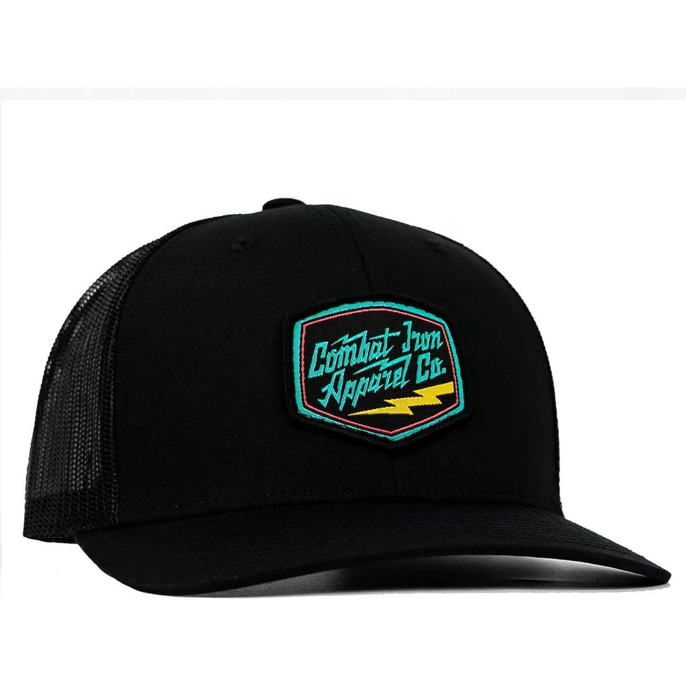 RETRO BRANDED COMBAT IRON PATCH SNAPBACK - One Revolver Surfboards