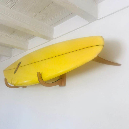 Surfboard Wood Display Wall Storage Rack - One Revolver Surfboards