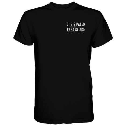 If You Want Peace Prepare For War. | SI VIS PACEM PARA BELLUM Men's T-Shirt - One Revolver Surfboards
