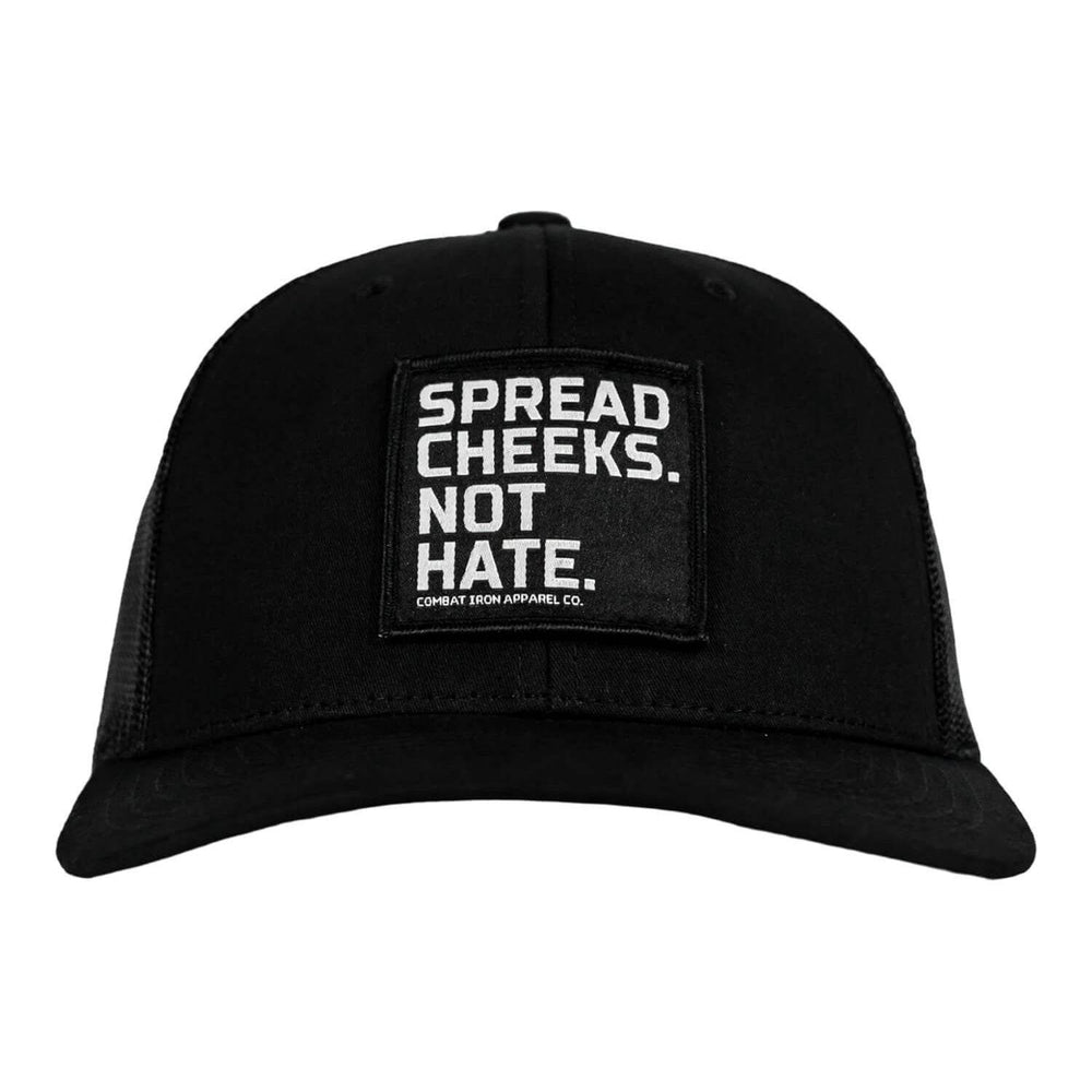 SPREAD CHEEKS. NOT HATE. Patch Snapback HAT - One Revolver Surfboards