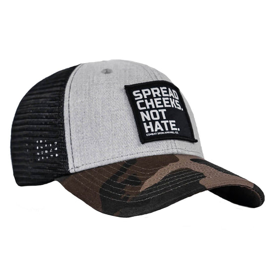 SPREAD CHEEKS. NOT HATE. Patch Snapback HAT - One Revolver Surfboards