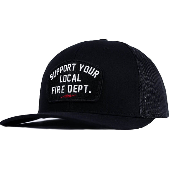 Support Your Local Fire Dept. Patch Snapback Hat - One Revolver Surfboards