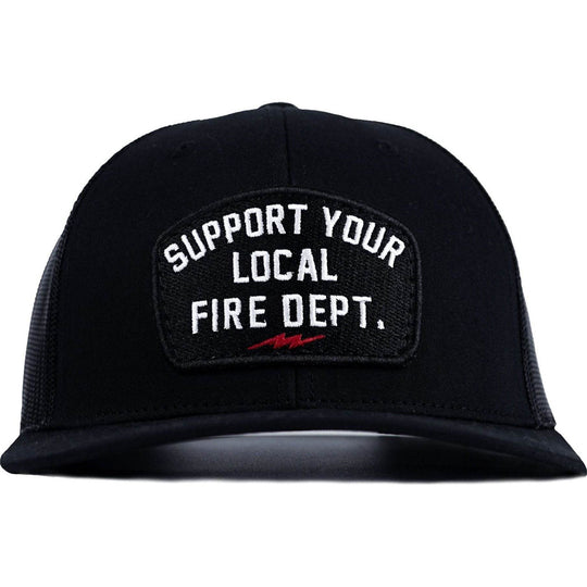 Support Your Local Fire Dept. Patch Snapback Hat - One Revolver Surfboards