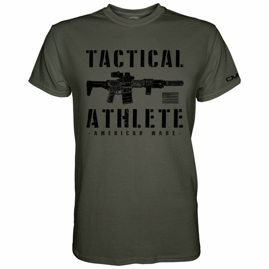 Tactical Athlete American Made Men's T-Shirt - One Revolver Surfboards
