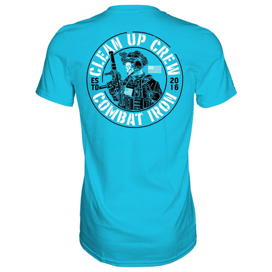 Clean up Crew Operator Skull Men's T-Shirt - One Revolver Surfboards