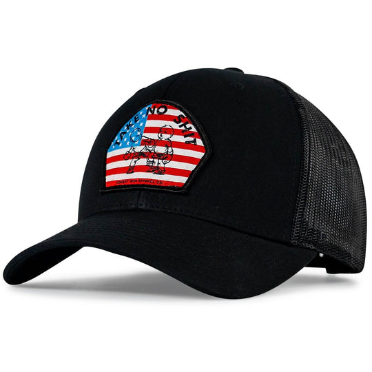 Take No Shit American Flag Patch SnapBack - One Revolver Surfboards