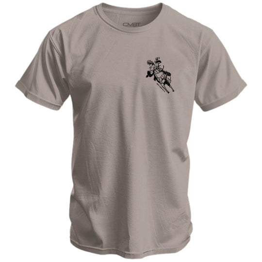 Ride 'Em Raw - Saddles Are For Sissy's Men's T-Shirt - One Revolver Surfboards