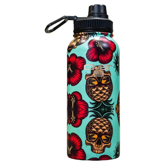 32oz Metal Hydration Bottle V2 | 24hr Insulated + Drink Port - One Revolver Surfboards