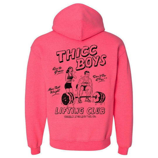 Thicc Boys Lifting Club Men's Hoodie - One Revolver Surfboards