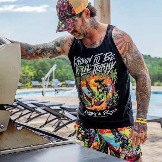Known To Be A Lil Trashy Raccoon Men's Tank - One Revolver Surfboards