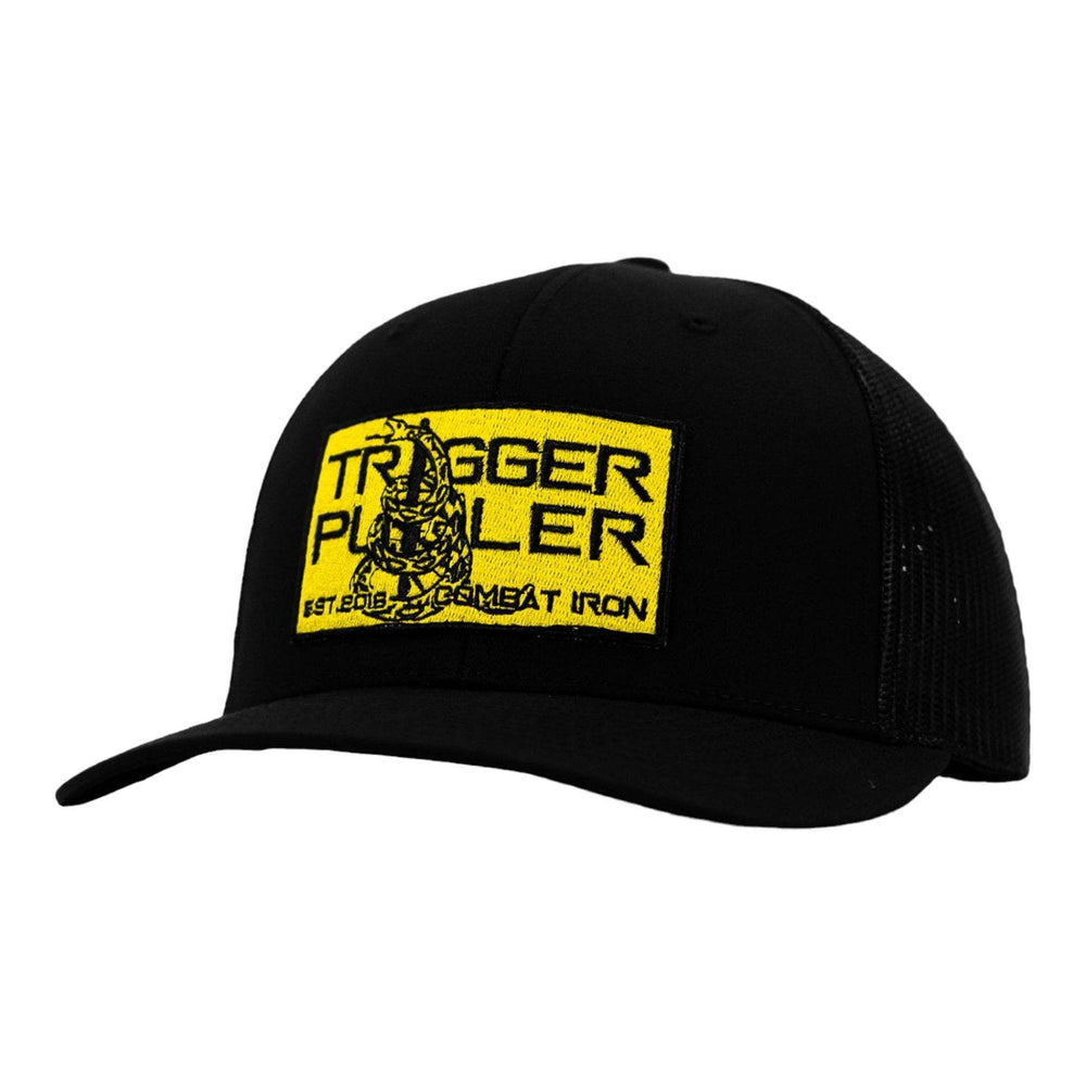 TRIGGER PULLER YELLOW GADSDEN FLAG PATCH SNAPBACK HAT - One Revolver Surfboards