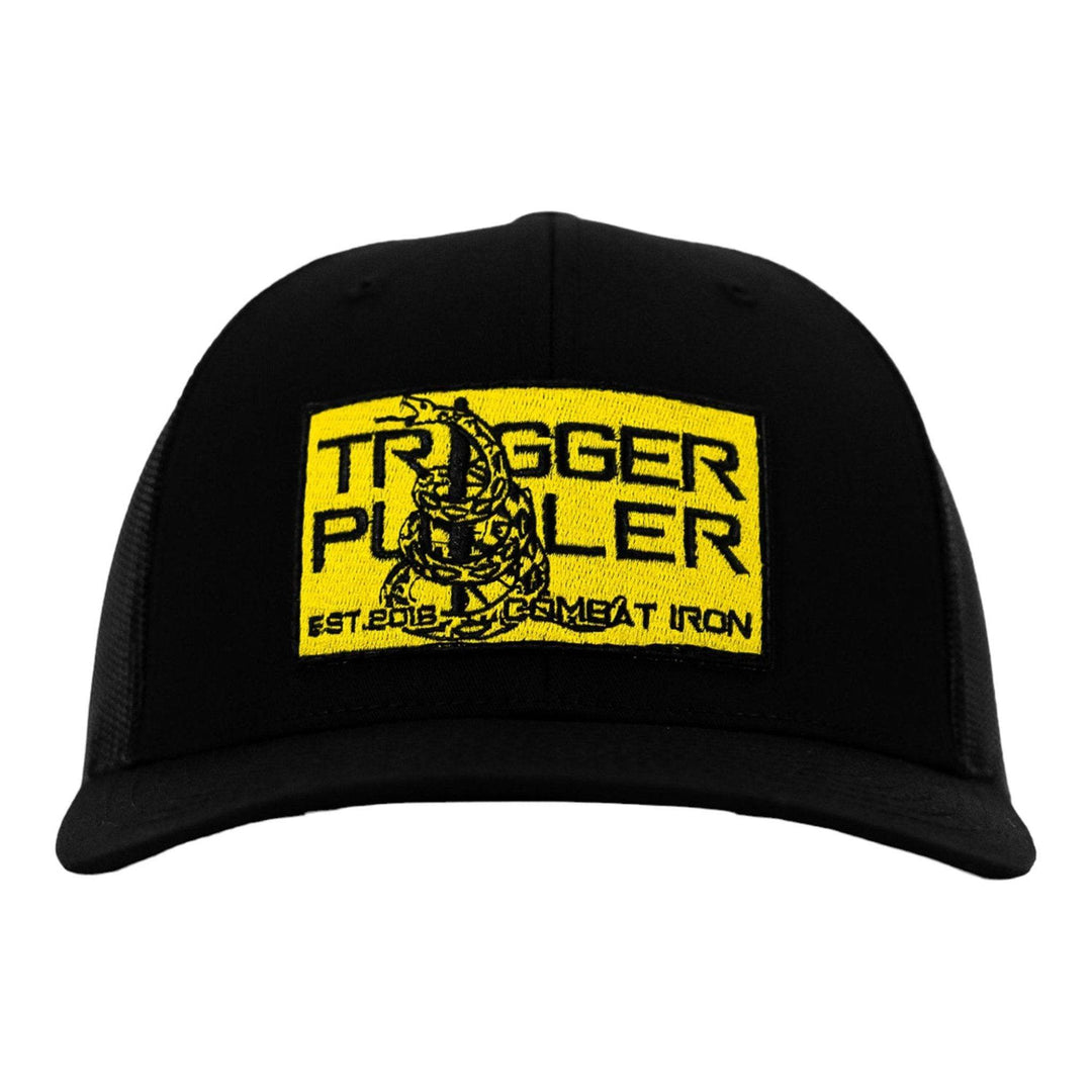 TRIGGER PULLER YELLOW GADSDEN FLAG PATCH SNAPBACK HAT - One Revolver Surfboards
