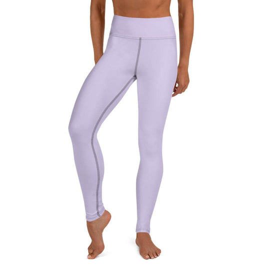Women's Tropical Purple Sunset Yoga Leggings - One Revolver Surfboards