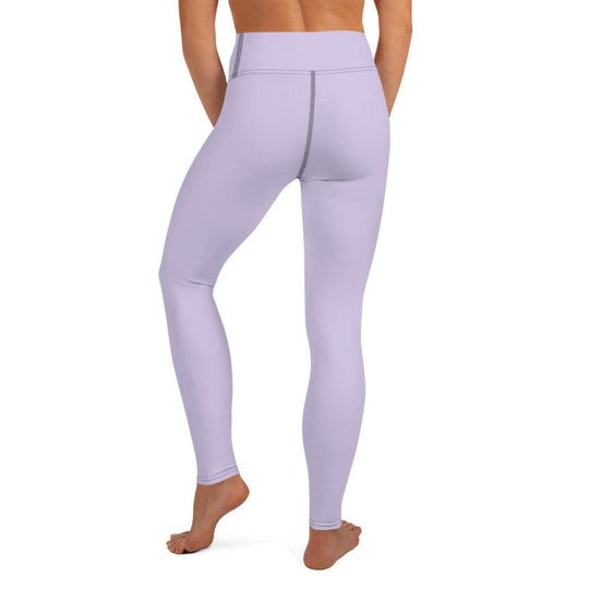 Women's Tropical Purple Sunset Yoga Leggings - One Revolver Surfboards