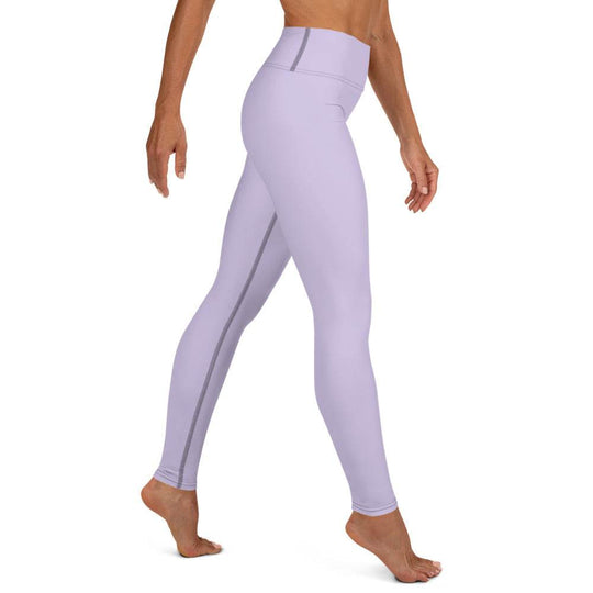 Women's Tropical Purple Sunset Yoga Leggings - One Revolver Surfboards