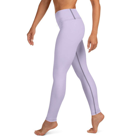Women's Tropical Purple Sunset Yoga Leggings - One Revolver Surfboards