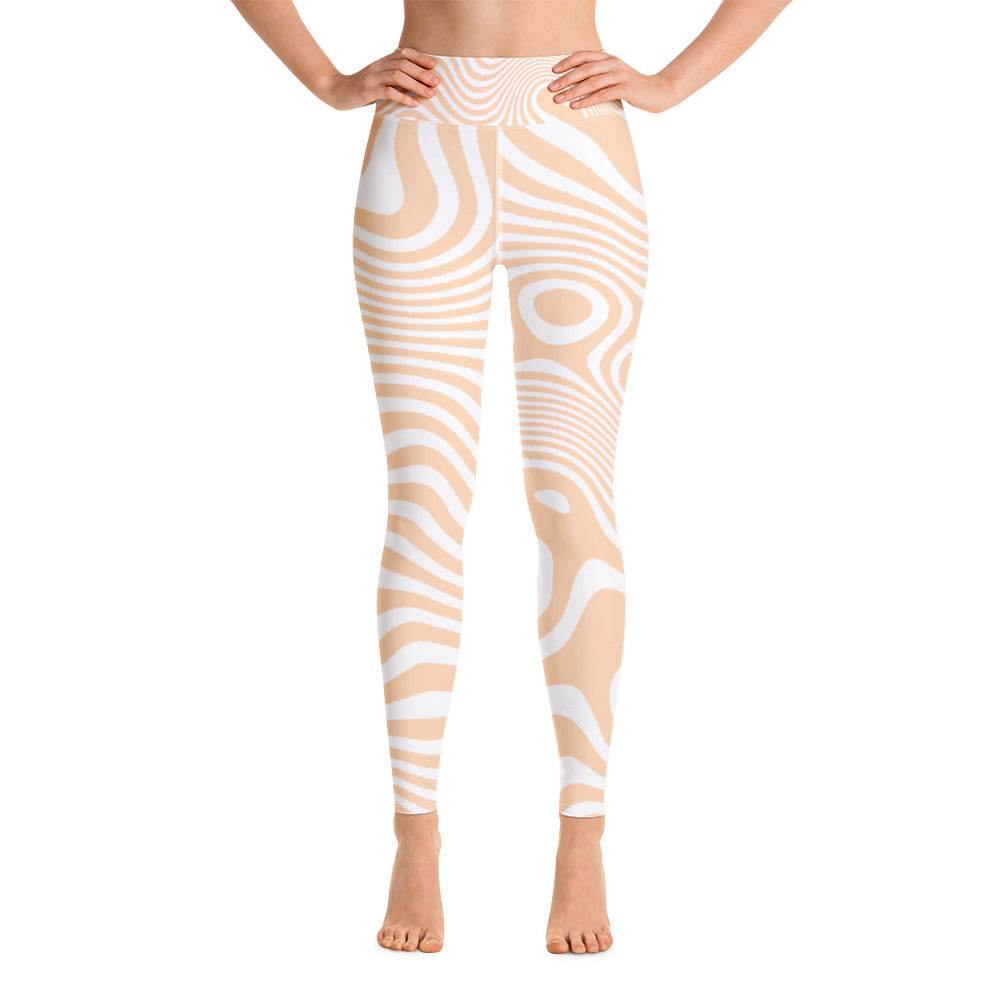 Women's Tropical Sandbar Yoga Leggings - One Revolver Surfboards