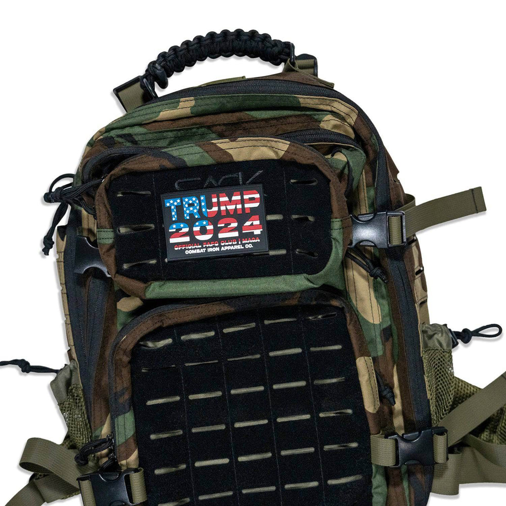 Trump 2024 American Flag PVC Patch - One Revolver Surfboards