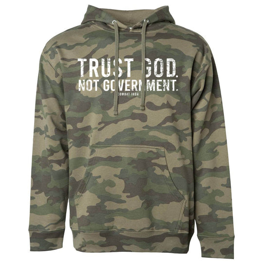 Trust God. Not Government. Men's Hoodie - One Revolver Surfboards