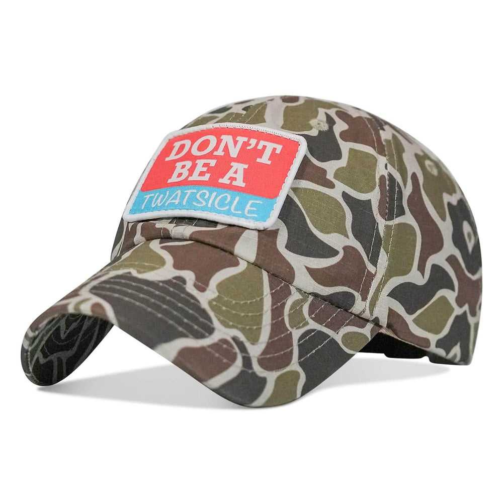 Don't Be A Twatsicle Patch Low Pro Ripstop Hat - One Revolver Surfboards