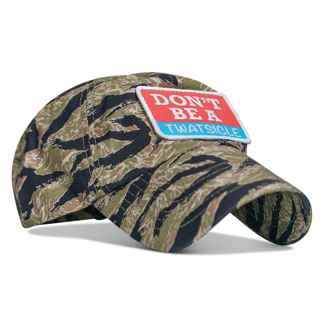 Don't Be A Twatsicle Patch RipStop Low Pro Hat - One Revolver Surfboards