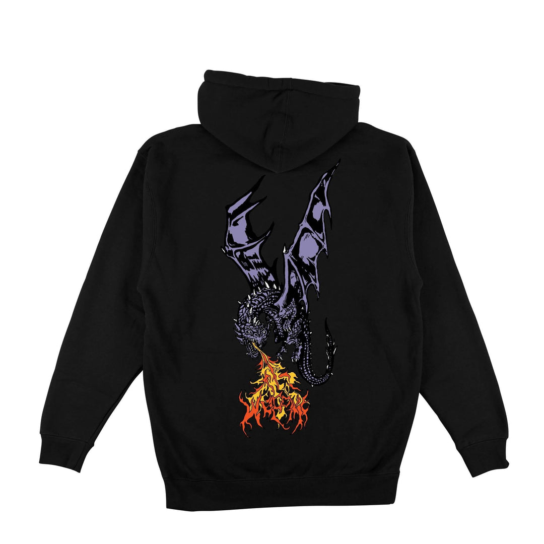 Welcome Firebreather Black Hooded Sweatshirt - One Revolver Surfboards