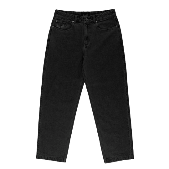 Welcome Immortal Washed Black Denim Pants - One Revolver Surfboards