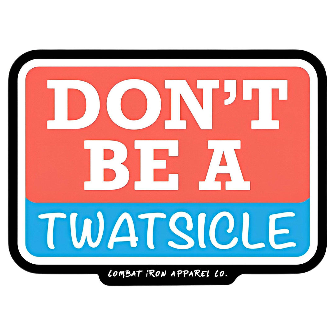 Don't Be A Twatsicle Decal - One Revolver Surfboards