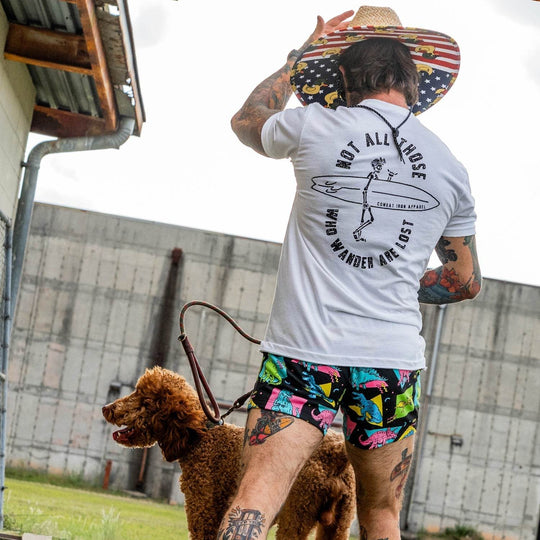 Not All Those Who Wonder Are Lost Men's T-Shirt - One Revolver Surfboards