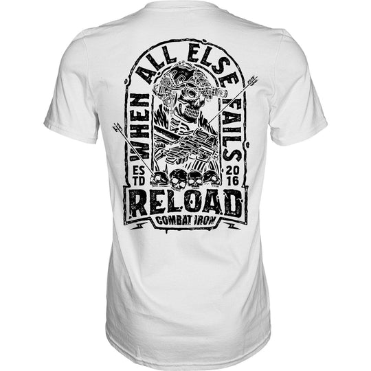 When All Else Fails, Reload Men's T-Shirt - One Revolver Surfboards