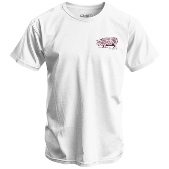 I Might Be Ugly but My Tattoos Ain't Pig Men's T-Shirt - One Revolver Surfboards