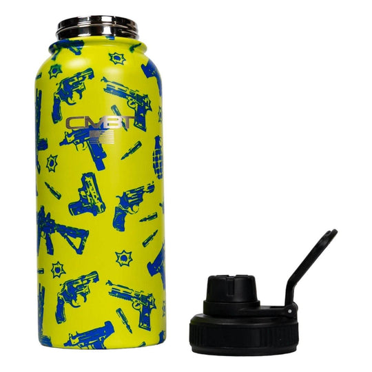 32oz Metal Hydration Bottle V2 | 24hr Insulated + Drink Port - One Revolver Surfboards