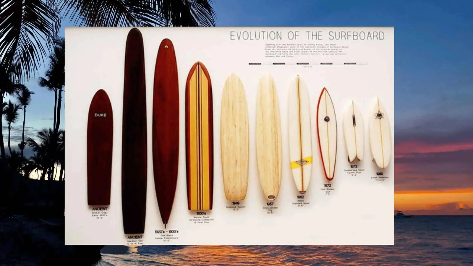 The Evolution of Surfboard Design: A Journey Through Time - One Revolver Surfboards