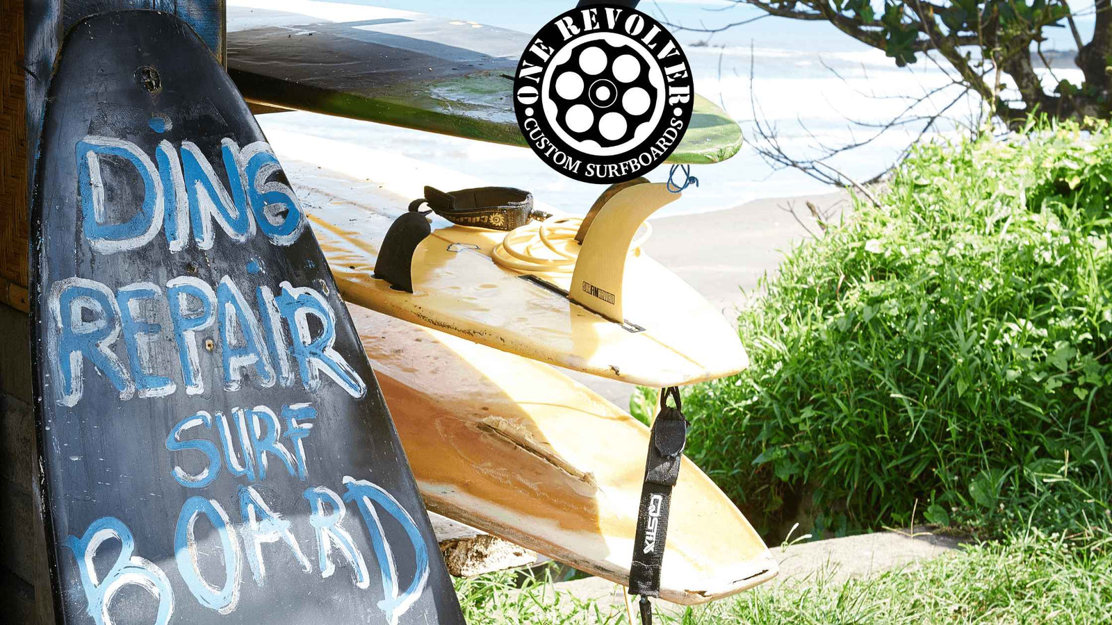 What to Look for in a Quality Ding Repair - One Revolver Surfboards
