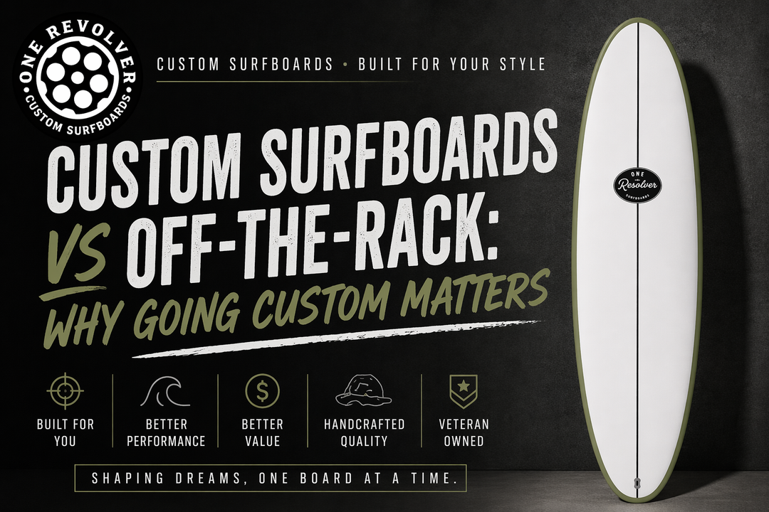 Custom Surfboards vs Off-the-Rack: Why Going Custom Matters