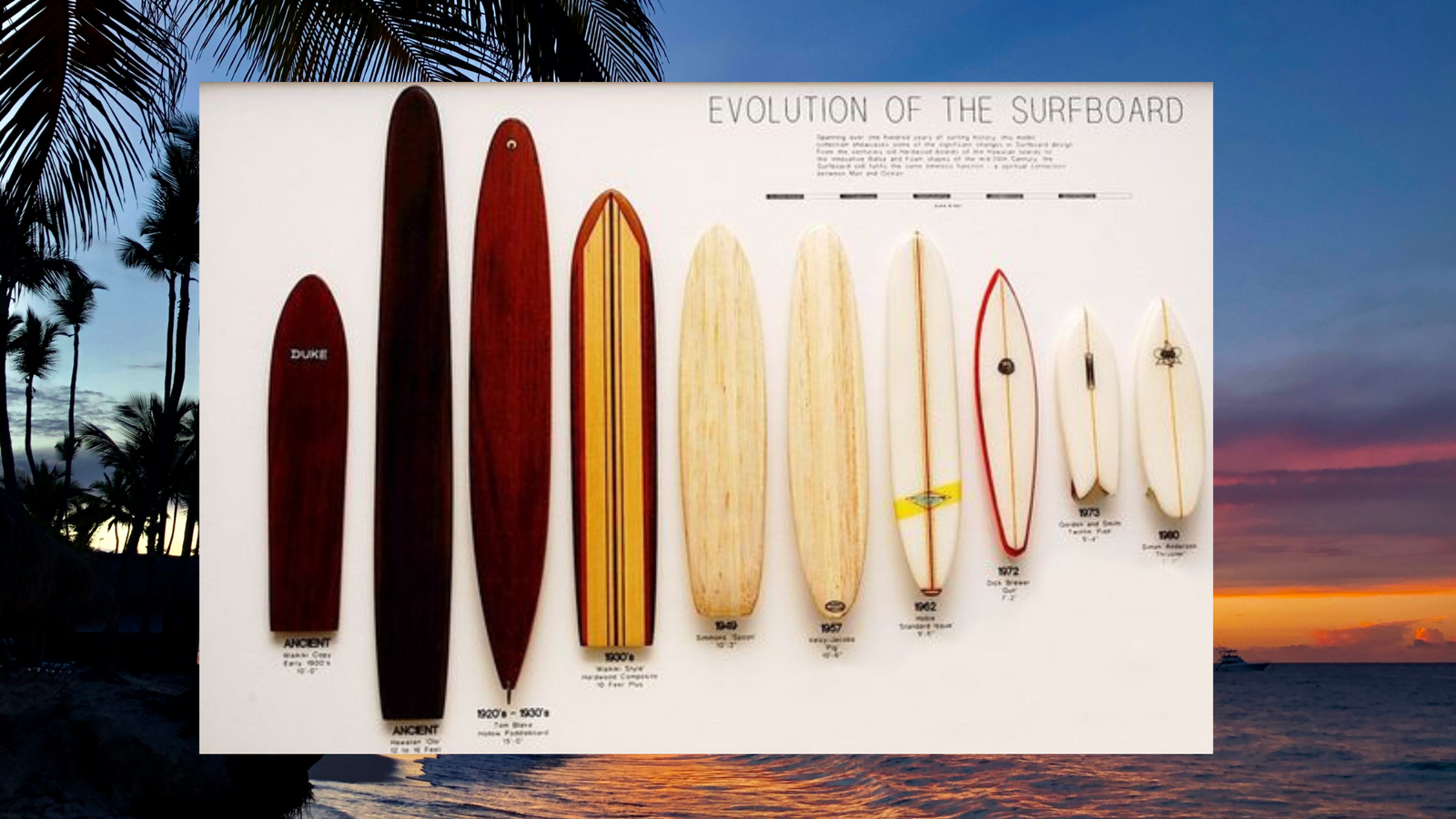 The Evolution of Surfboard Design: A Journey Through Time