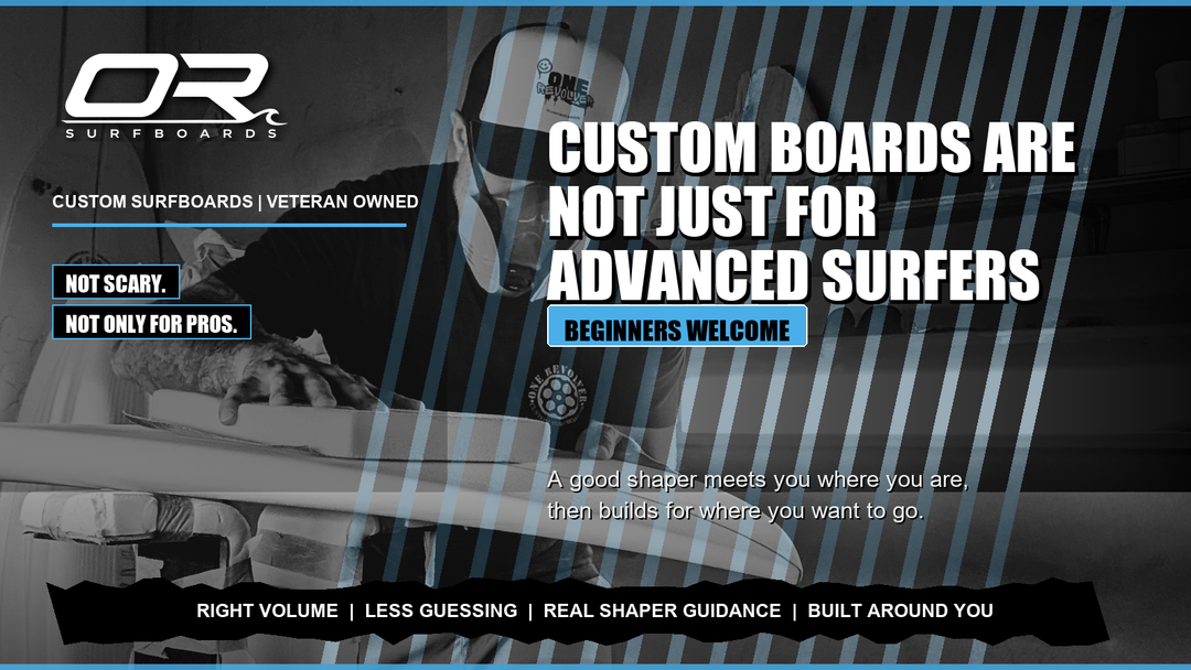Custom Surfboards Are Not Just for Advanced Surfers
