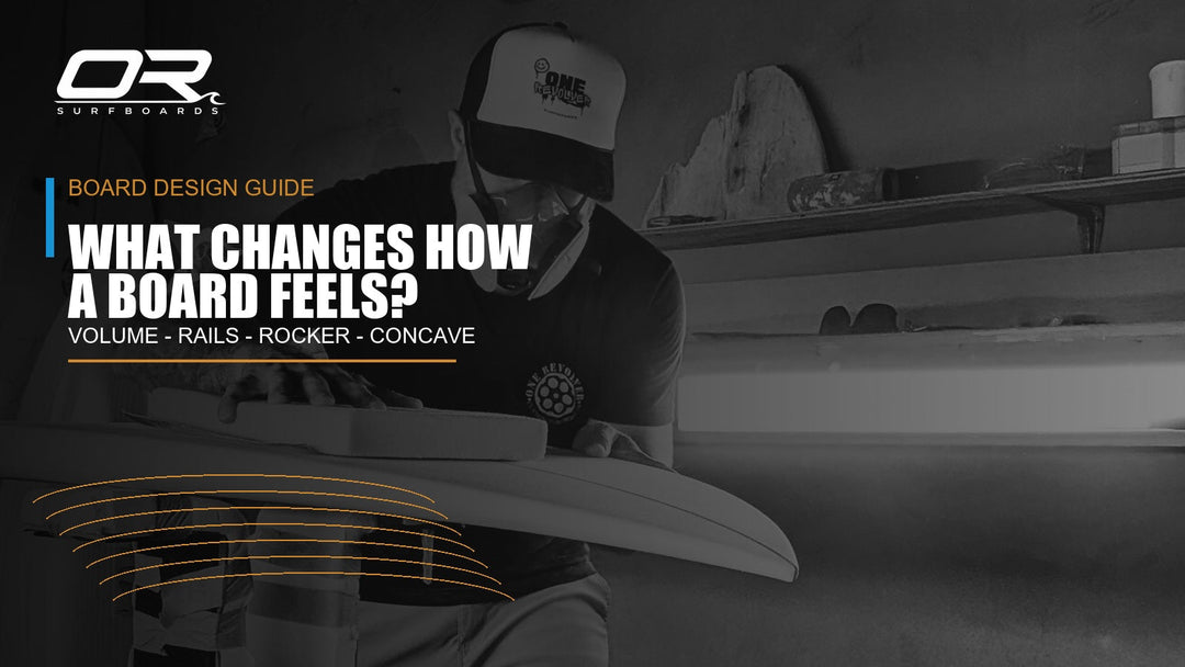Surfboard Volume, Rails, Rocker, and Concave: What Actually Changes How a Board Feels