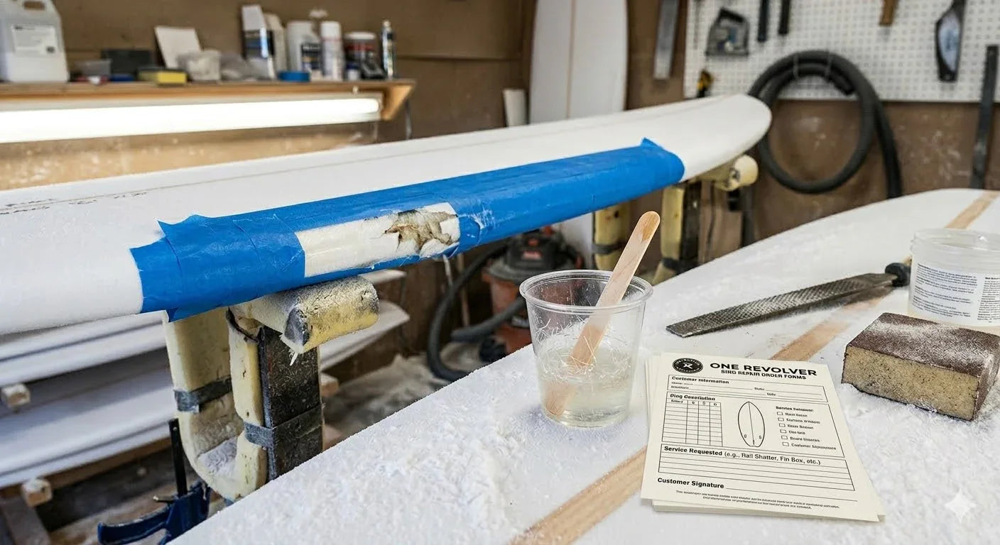 Ding Repair - One Revolver Surfboards