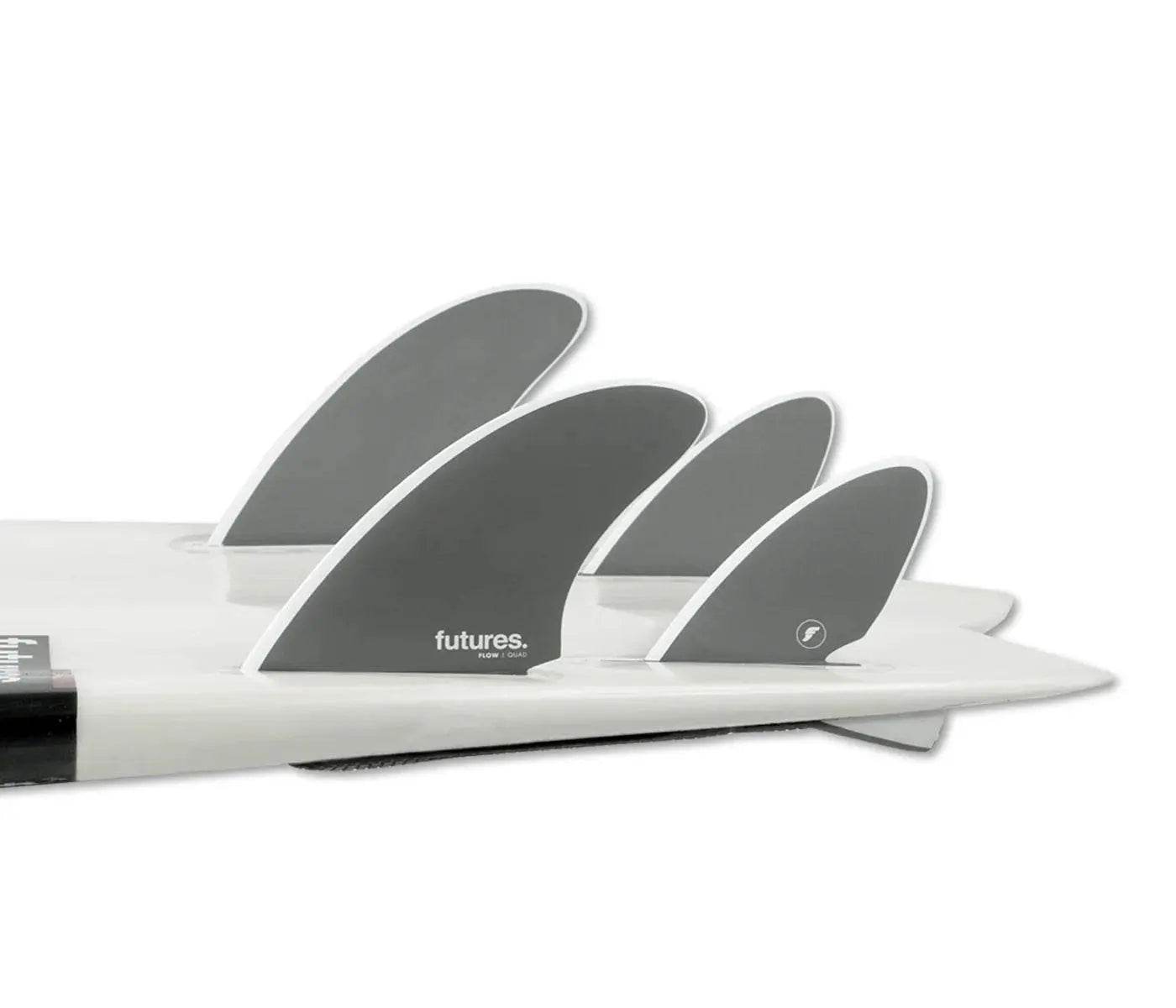 Futures Quad Fin Sets: Speed, Flow & Hold - One Revolver Surfboards