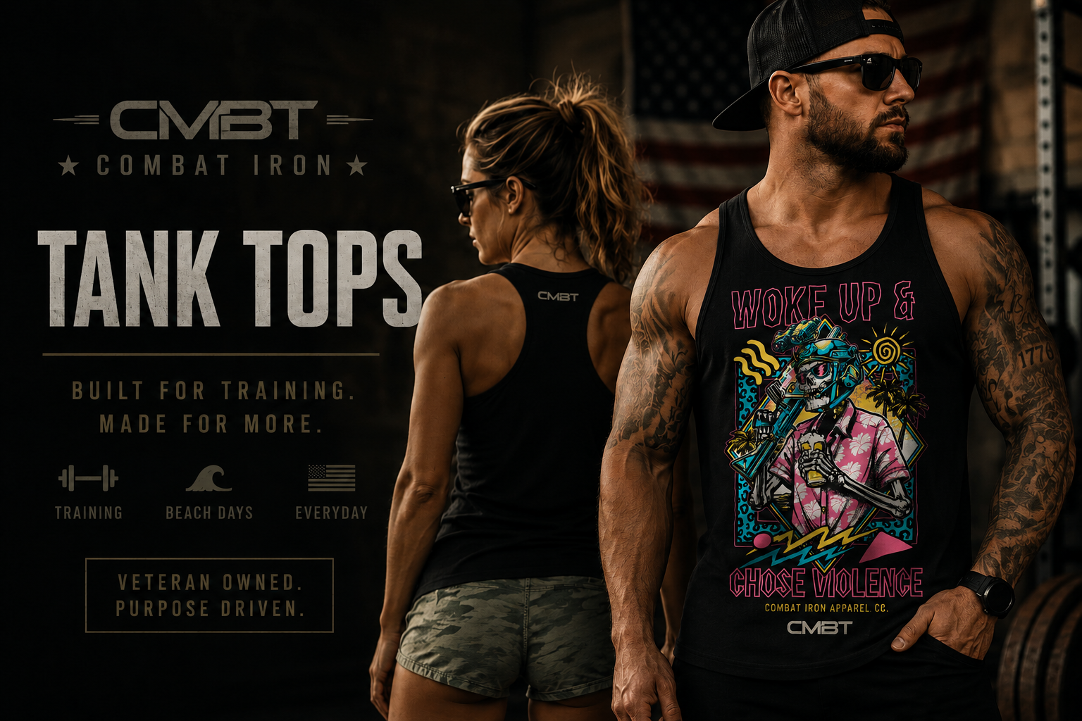 Combat Iron Tank Tops