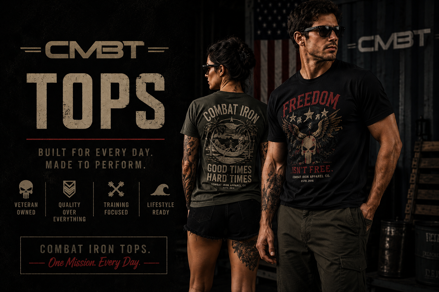 Combat Iron Tops