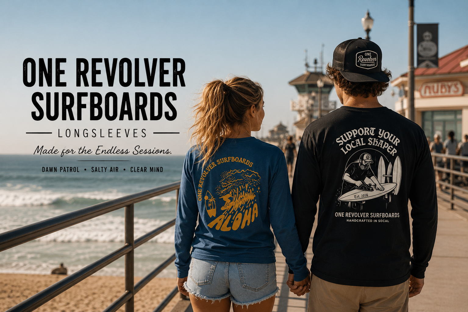 One Revolver Surfboards Long Sleeves