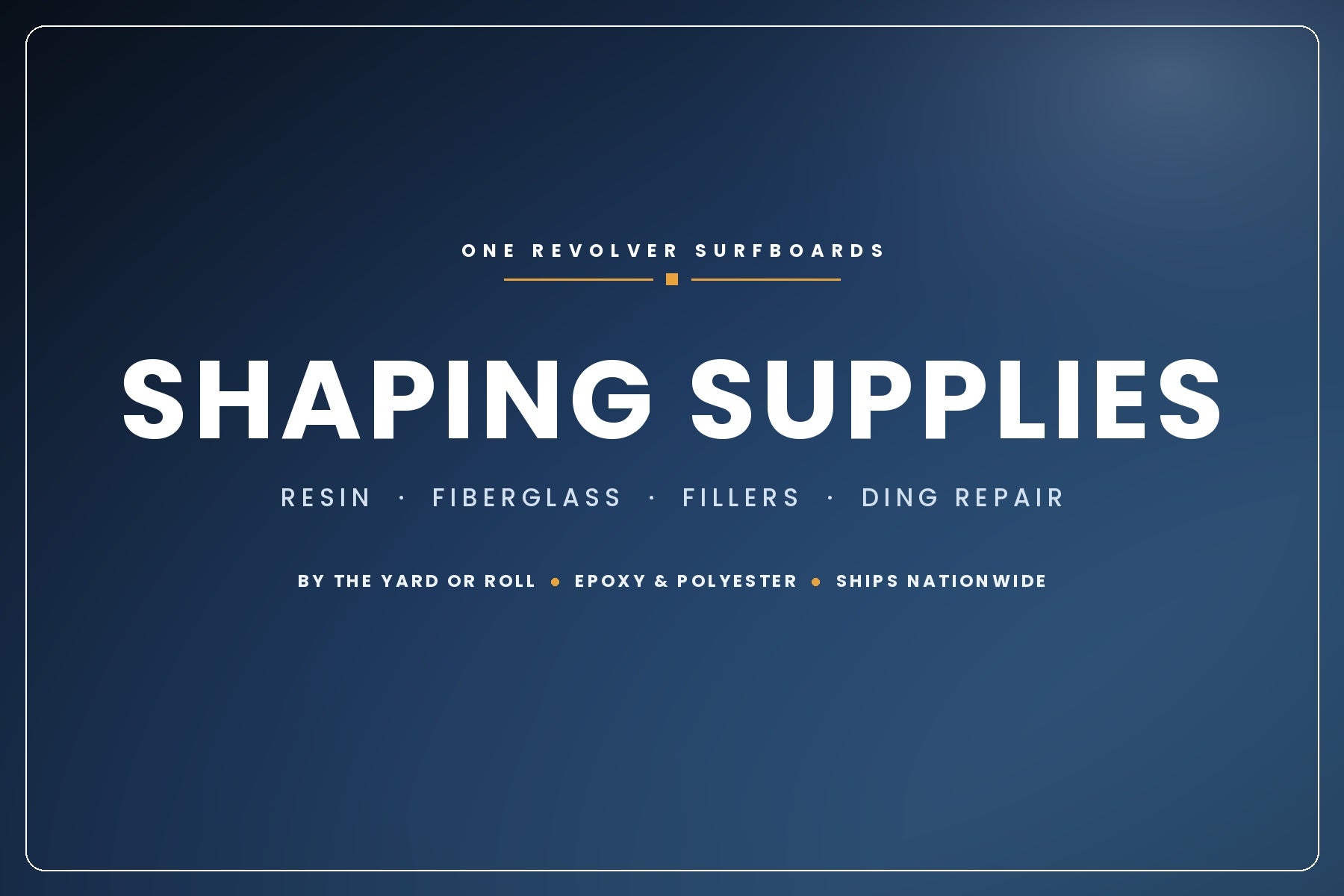 surfboard shaping supplies 