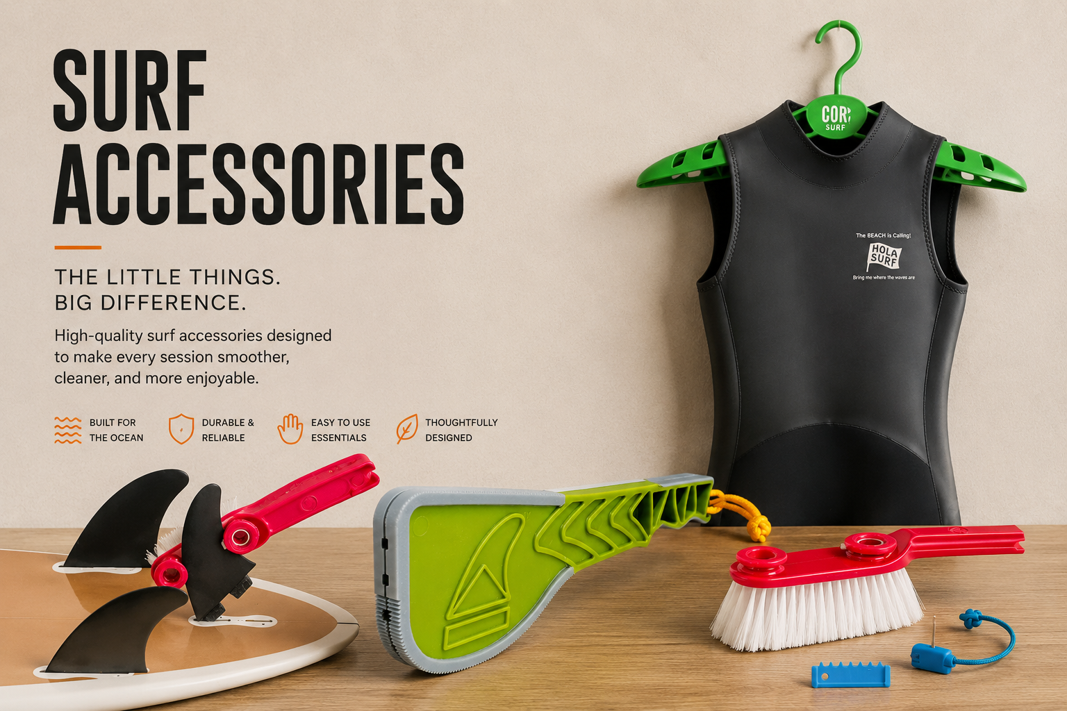 Surf Accessories: Essentials to Keep You Dialed In - One Revolver Surfboards