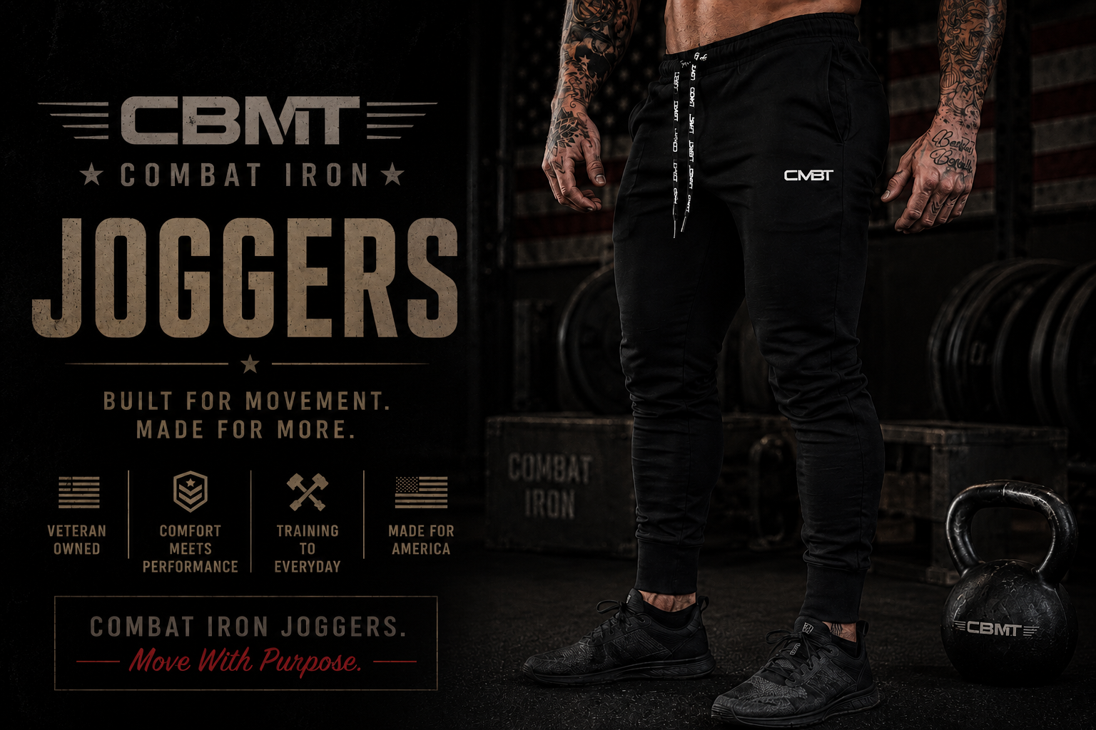 Combat Iron Joggers