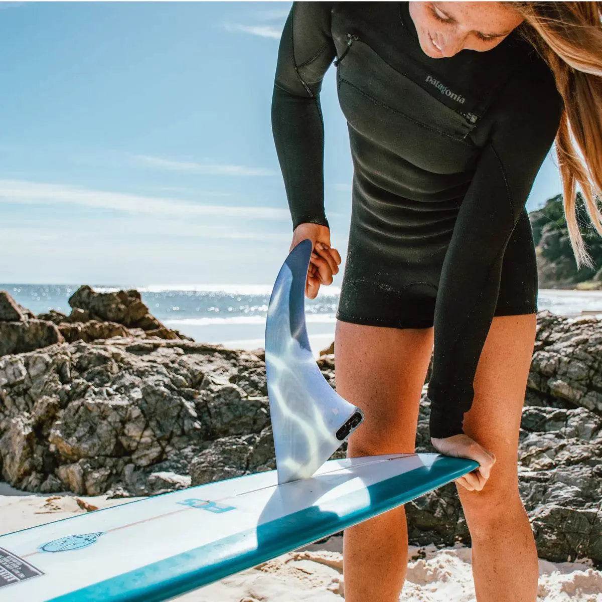 FCS Longboard & Mid-Length Fins: Trim, Pivot & Flow - One Revolver Surfboards