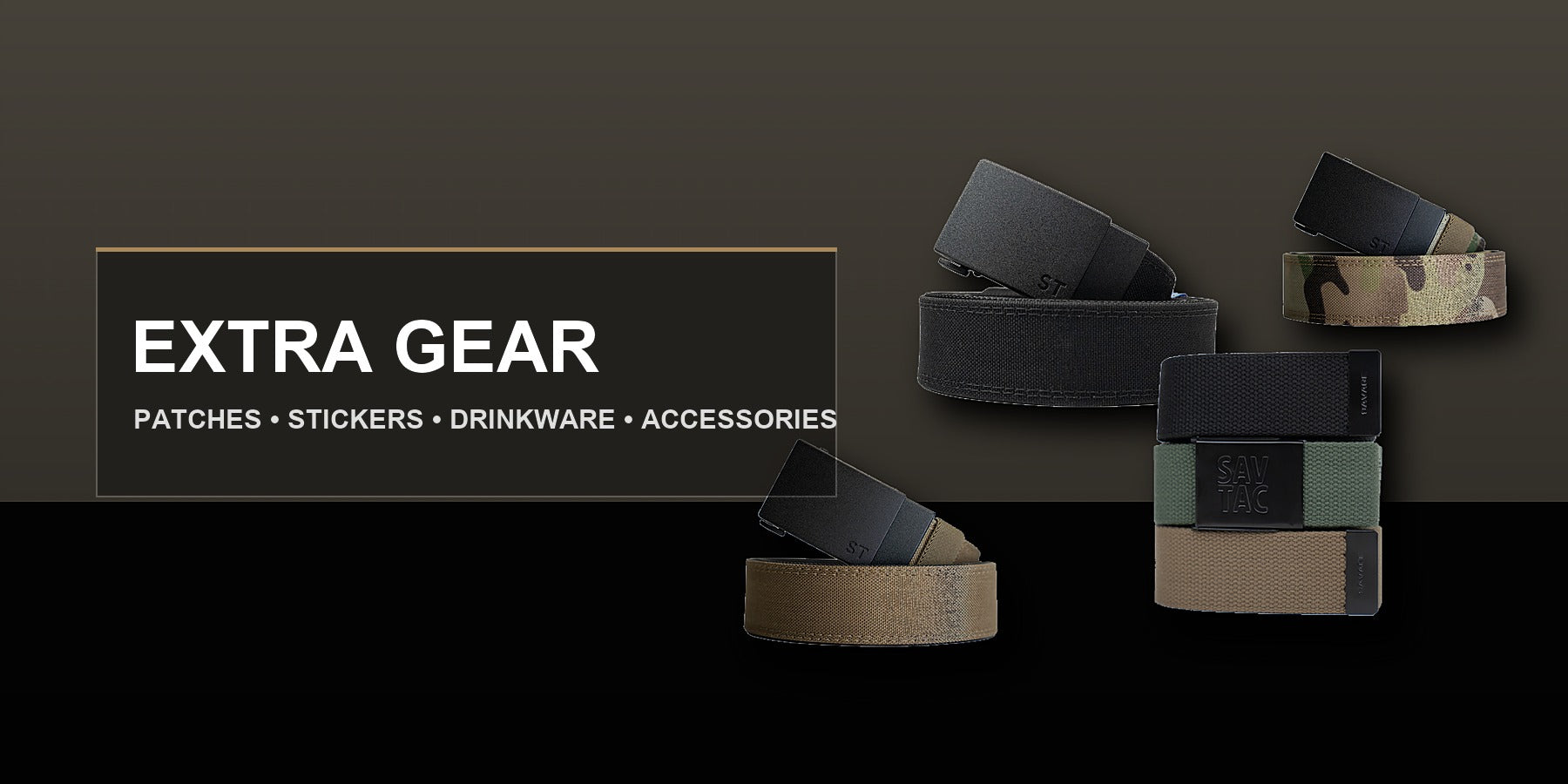 Savage Tacticians extra gear accessories banner