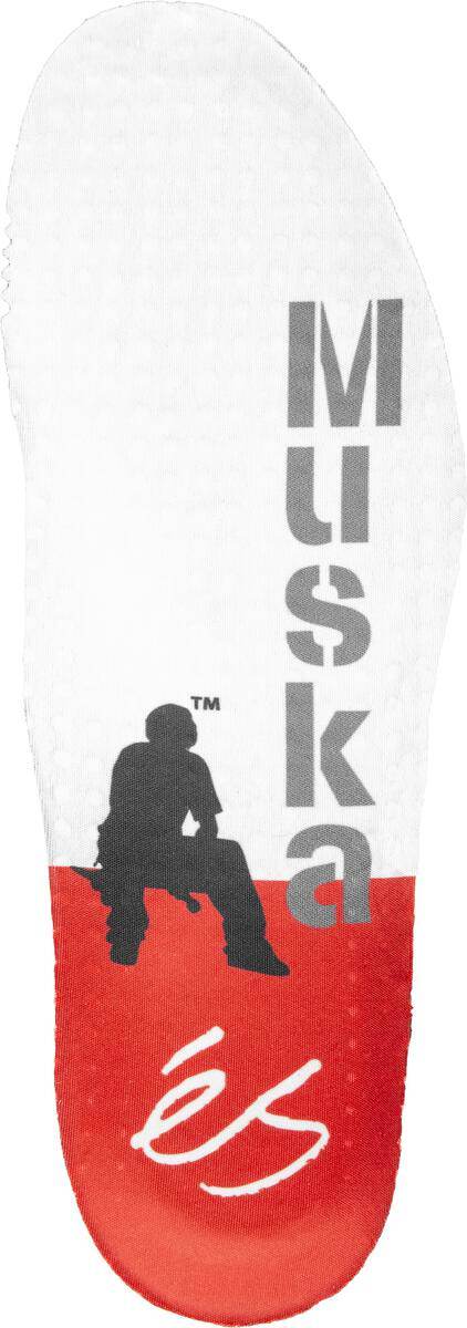 éS THE MUSKA Black Royal Skate Shoes - One Revolver Surfboards